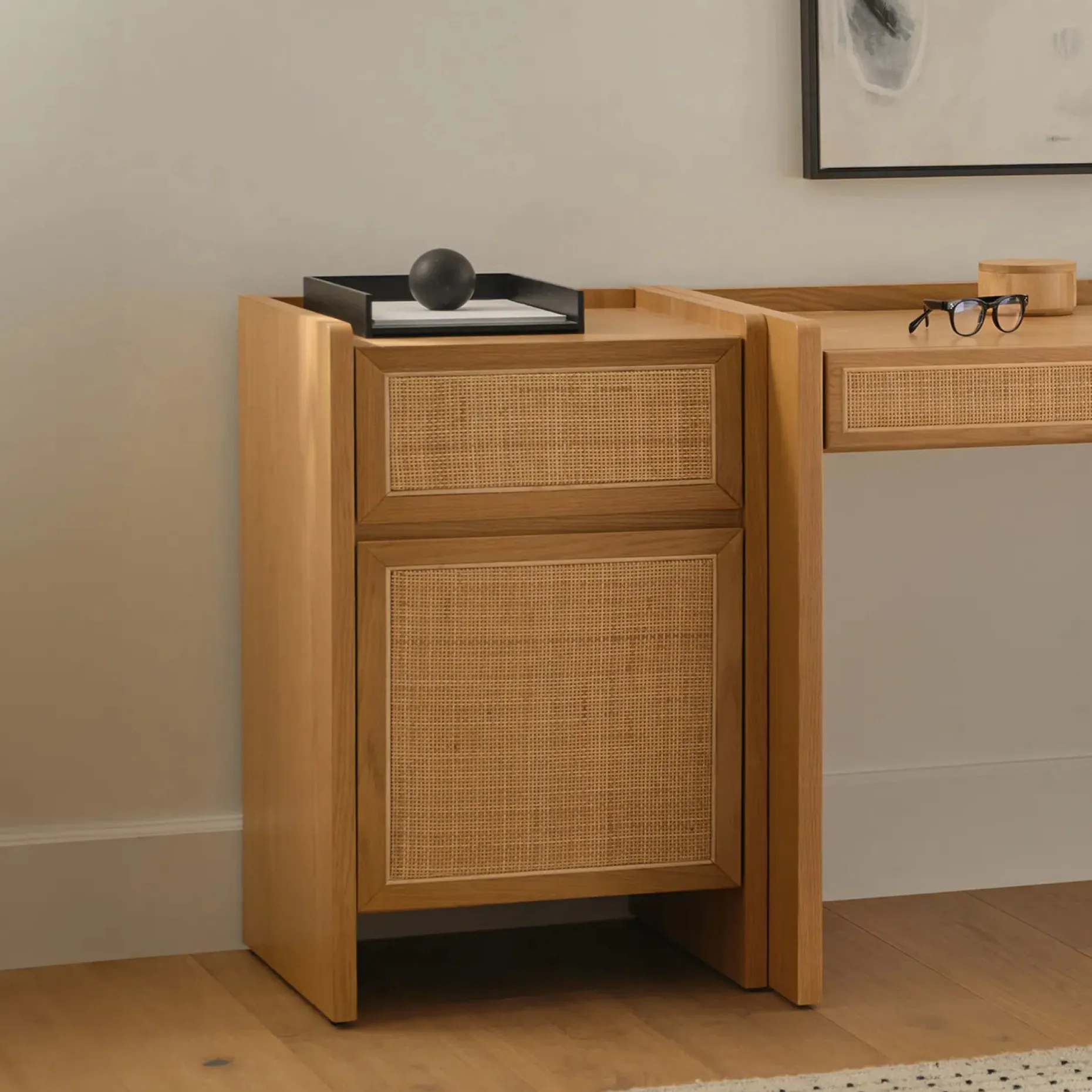 Deca 19.25" Cabinet - Oak