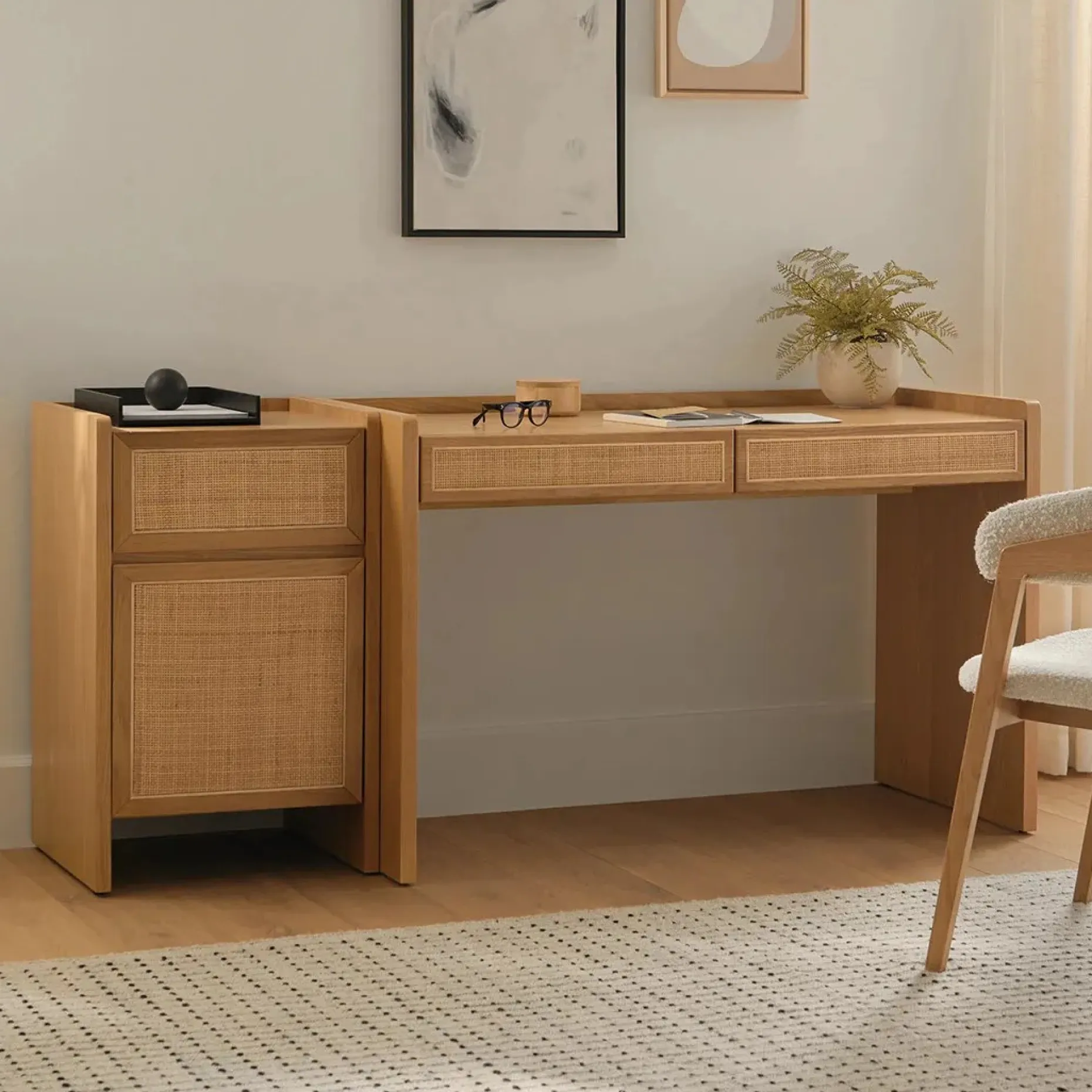 Deca 19.25" Cabinet - Oak