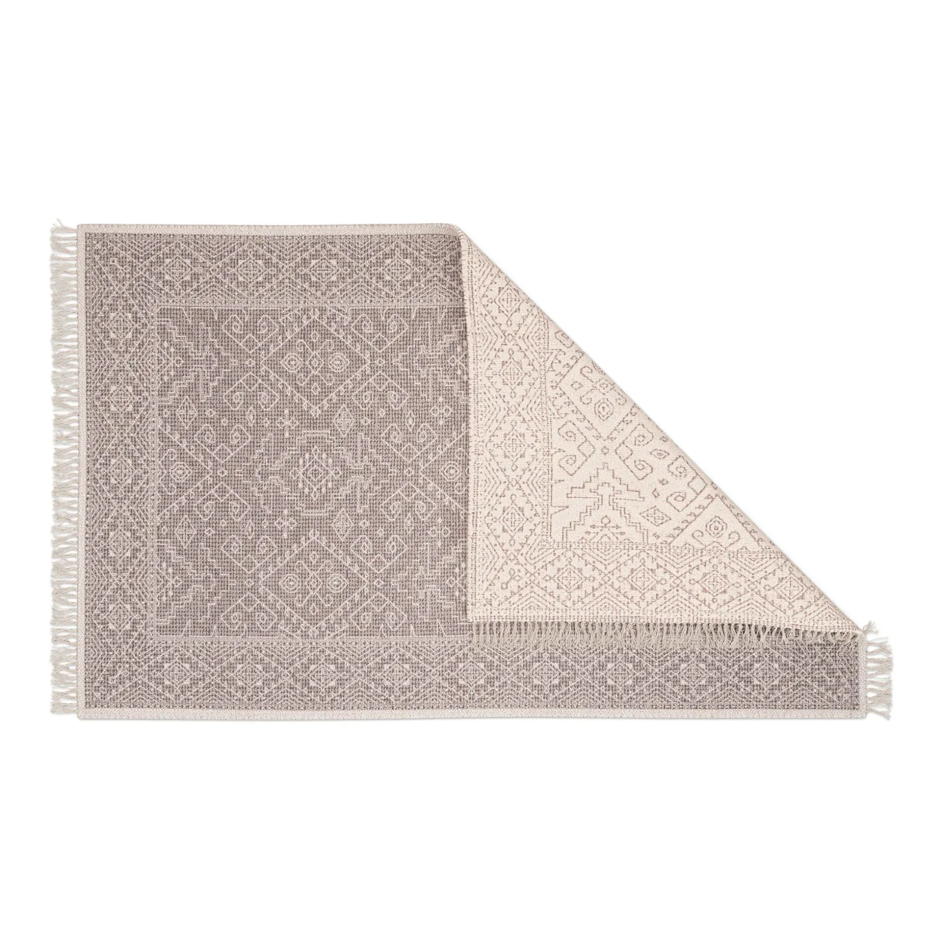 Dorian 5 x 8 Reversible Rug - Buck Brown