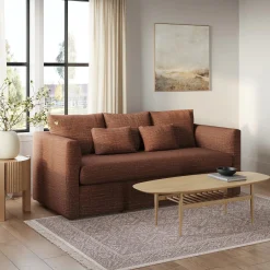 Dorian 5 x 8 Reversible Rug - Buck Brown
