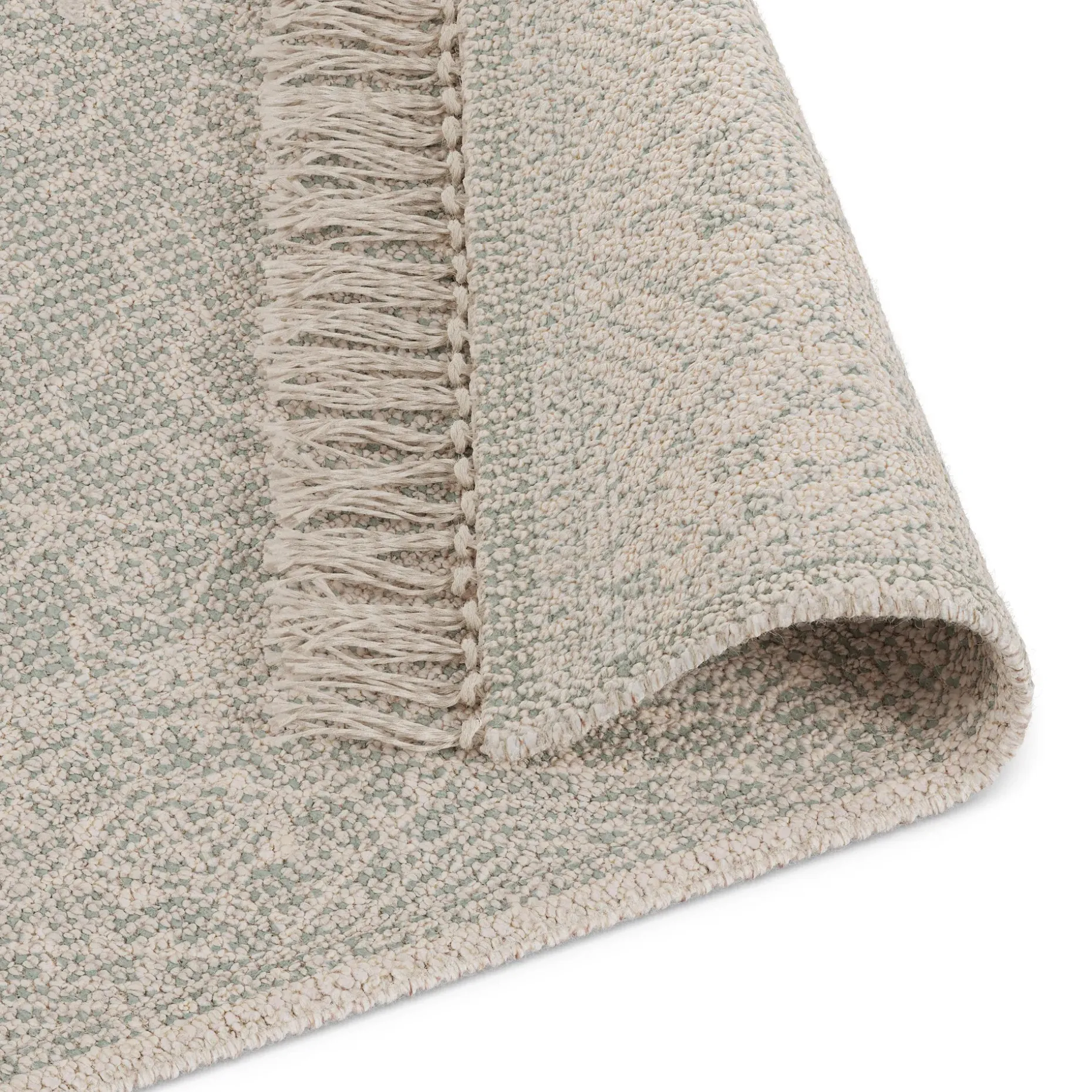 Dorian 5 x 8 Reversible Rug - Soft Sage