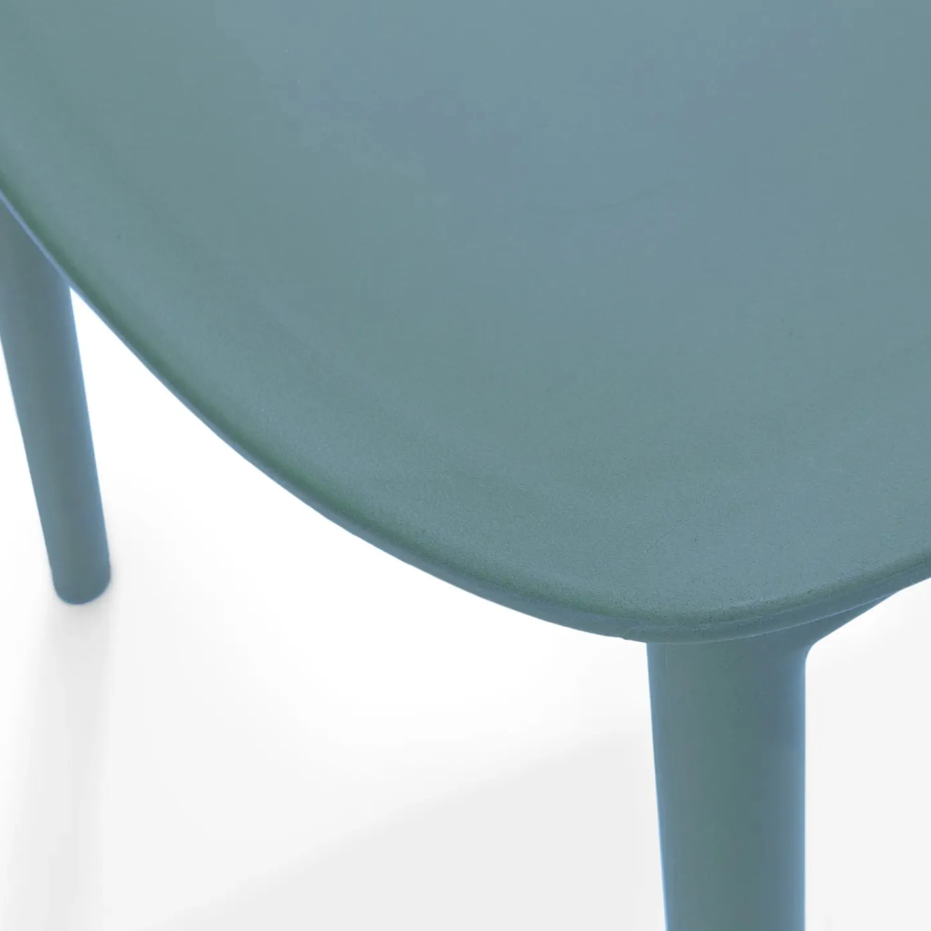 Dot Outdoor Stackable Dining Chair - Surf Blue