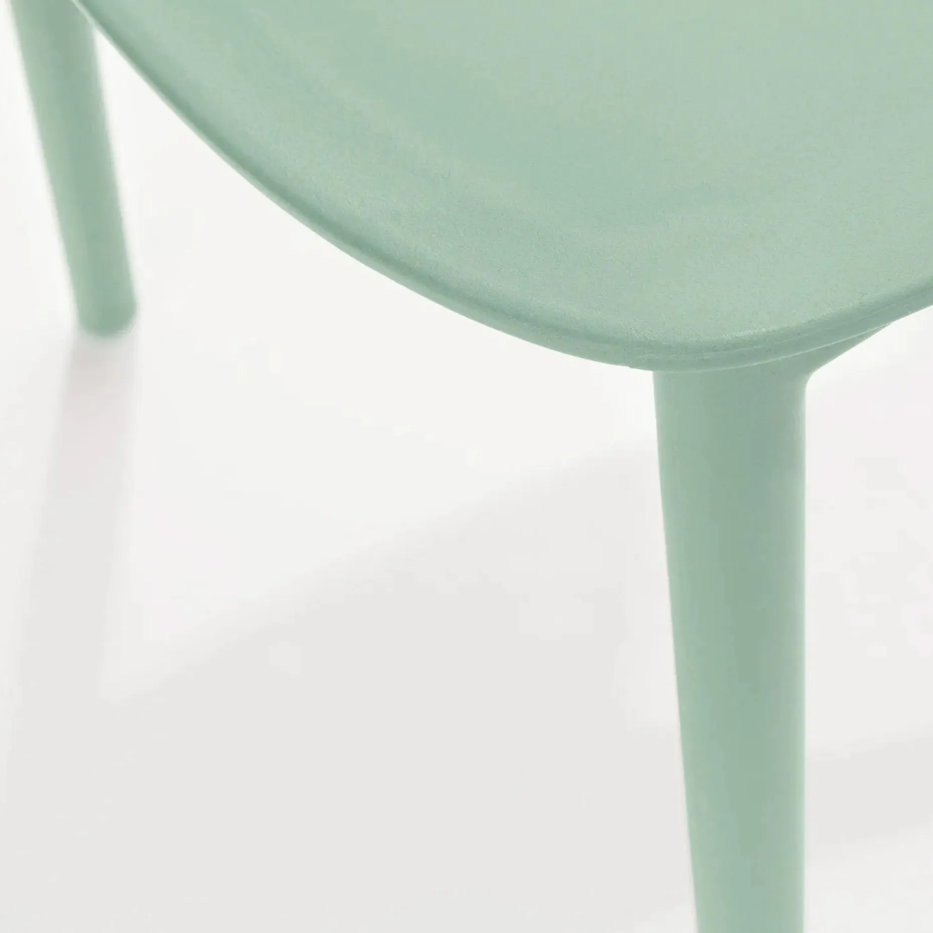 Dot Outdoor Stackable Dining Chair - Malibu Aqua