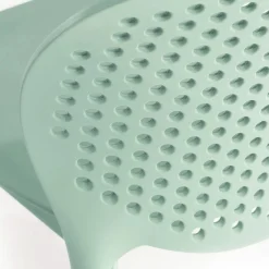 Dot Outdoor Stackable Dining Chair - Malibu Aqua