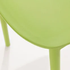 Dot Outdoor Stackable Dining Chair - Citrus Green