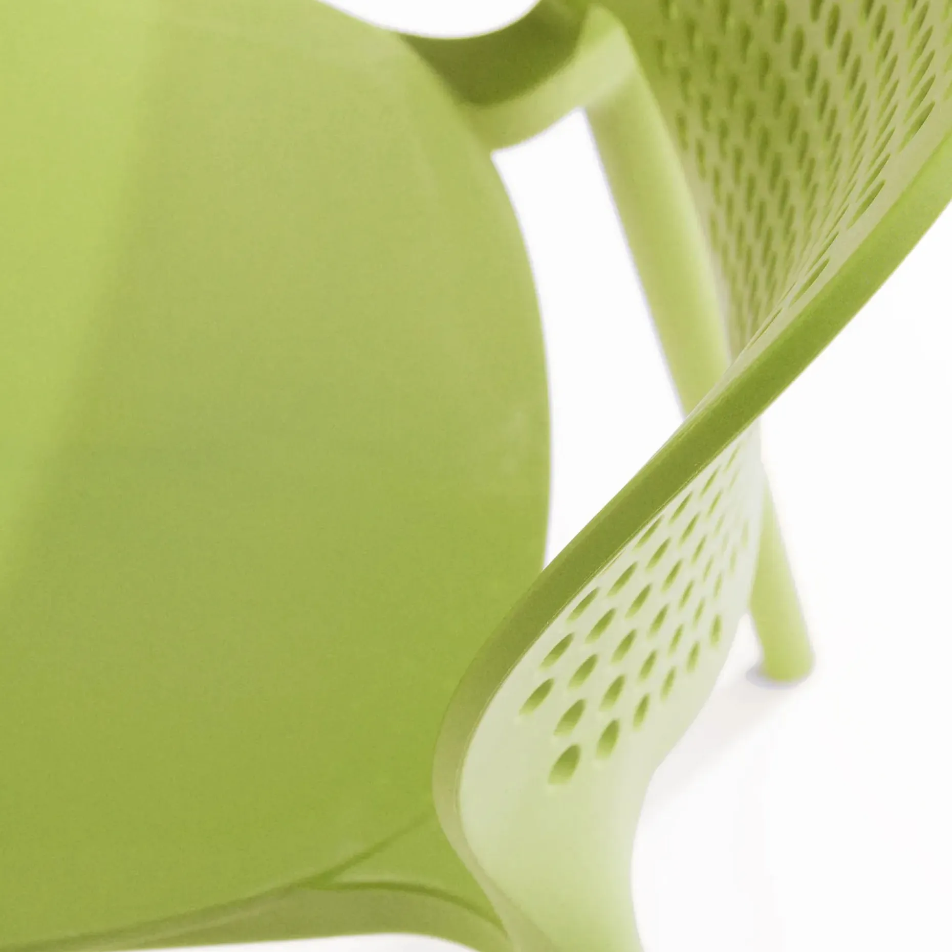 Dot Outdoor Stackable Dining Chair - Citrus Green