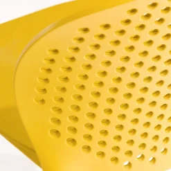 Dot Outdoor Stackable Dining Chair - Sun Yellow