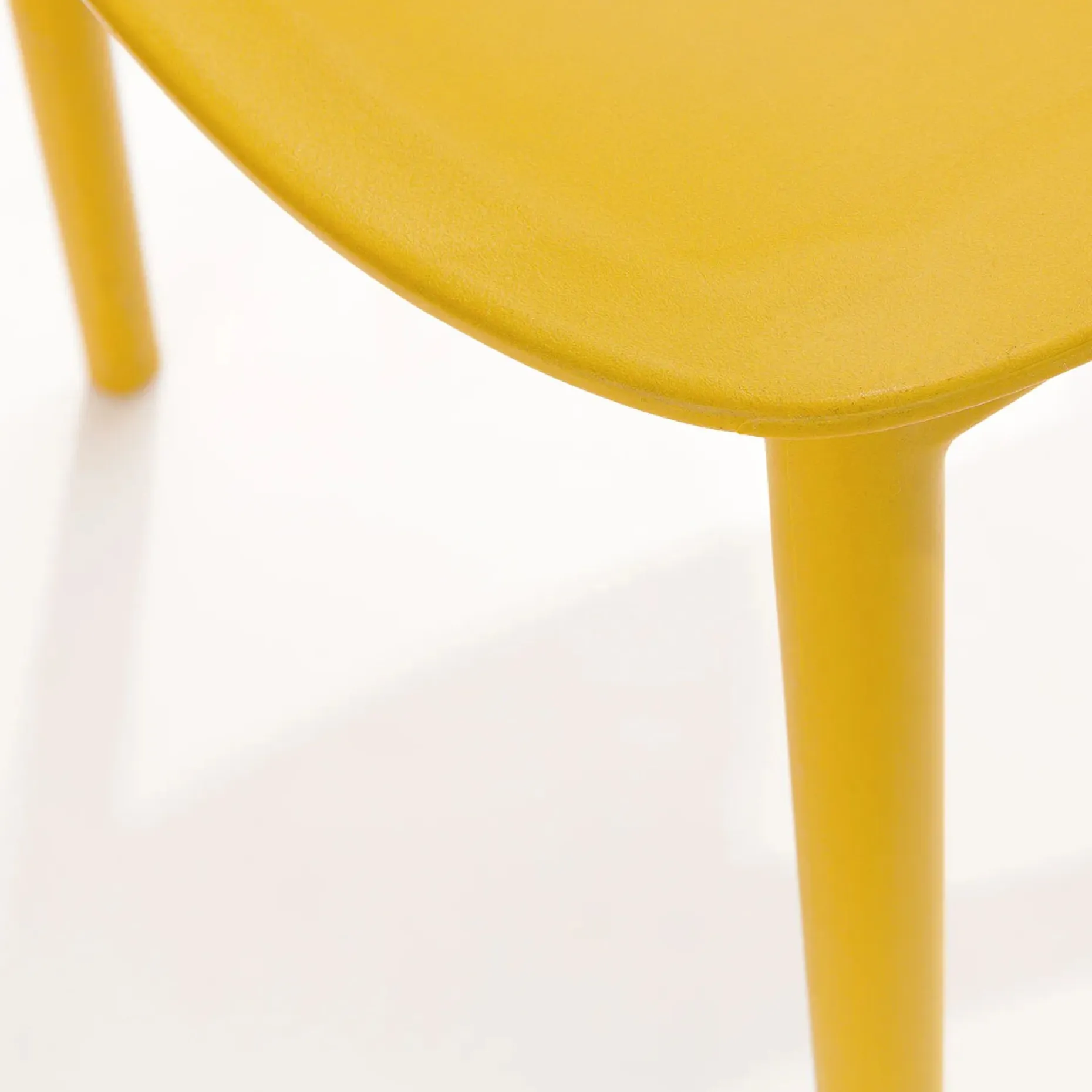 Dot Outdoor Stackable Dining Chair - Sun Yellow