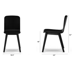 Earl Dining Chair - Black