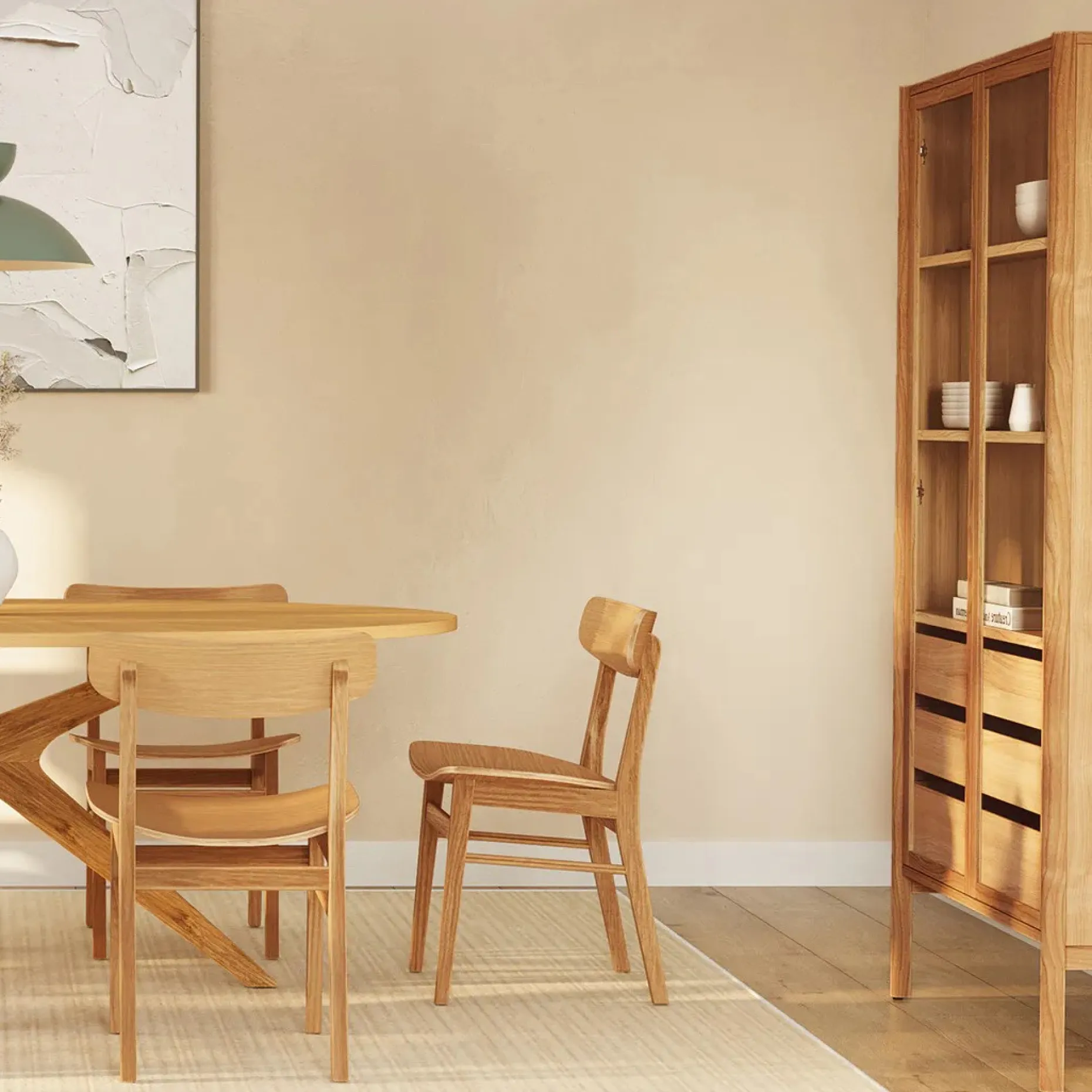 Ecole Dining Chair - Oak