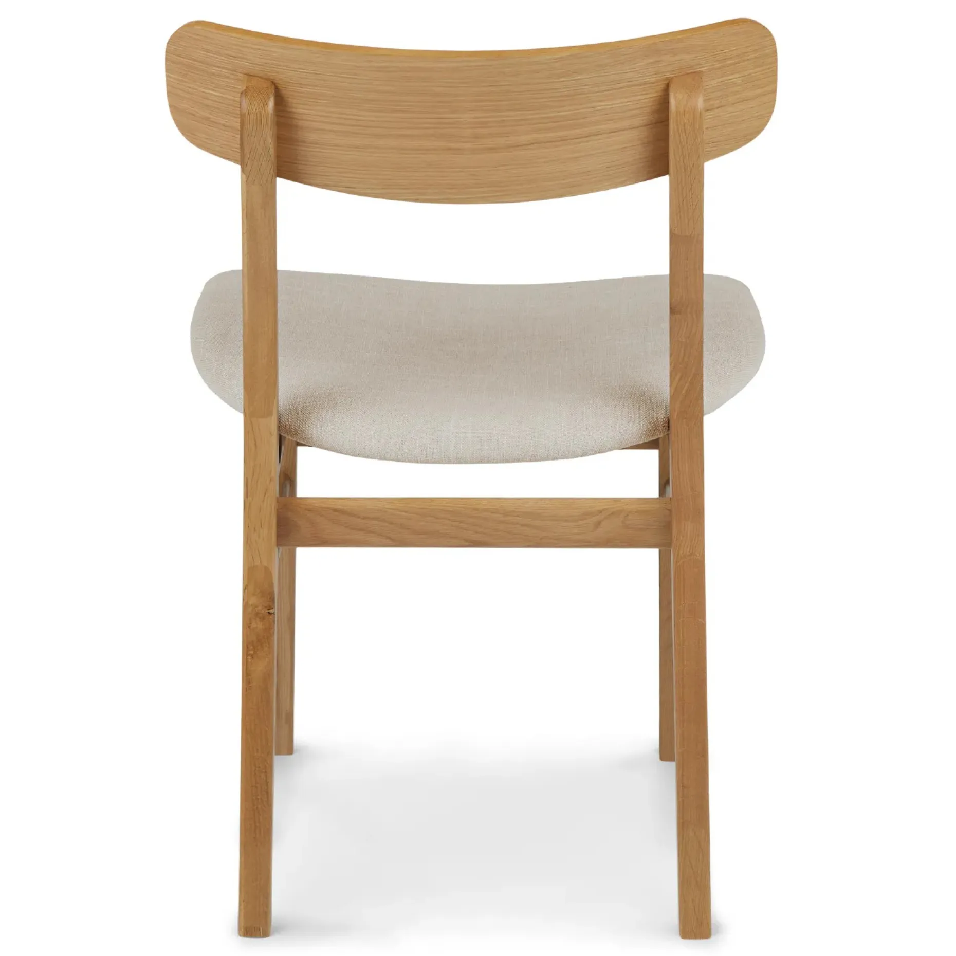 Ecole Dining Chair - Oak and Welsh Taupe