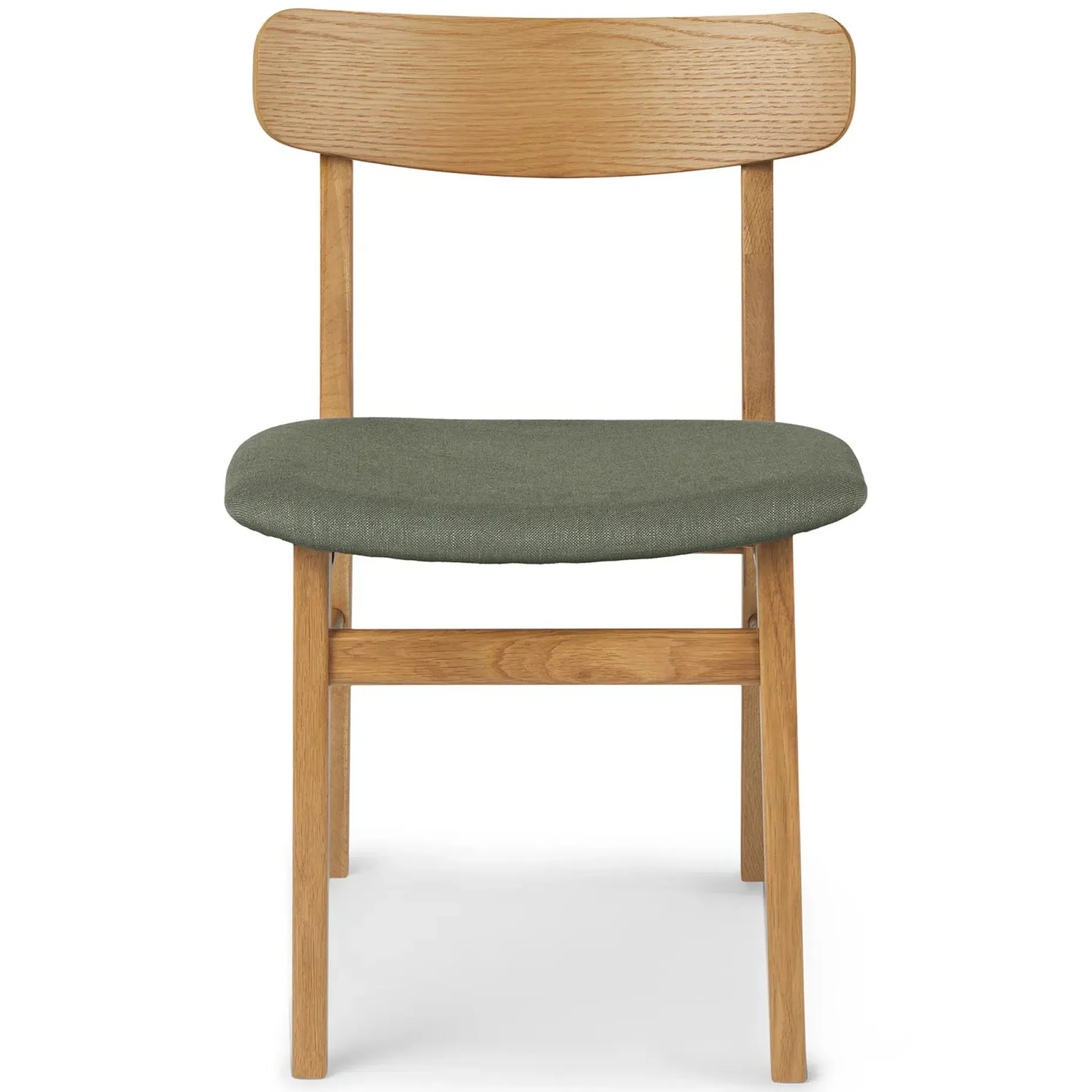 Ecole Dining Chair - Oak and Welsh Green