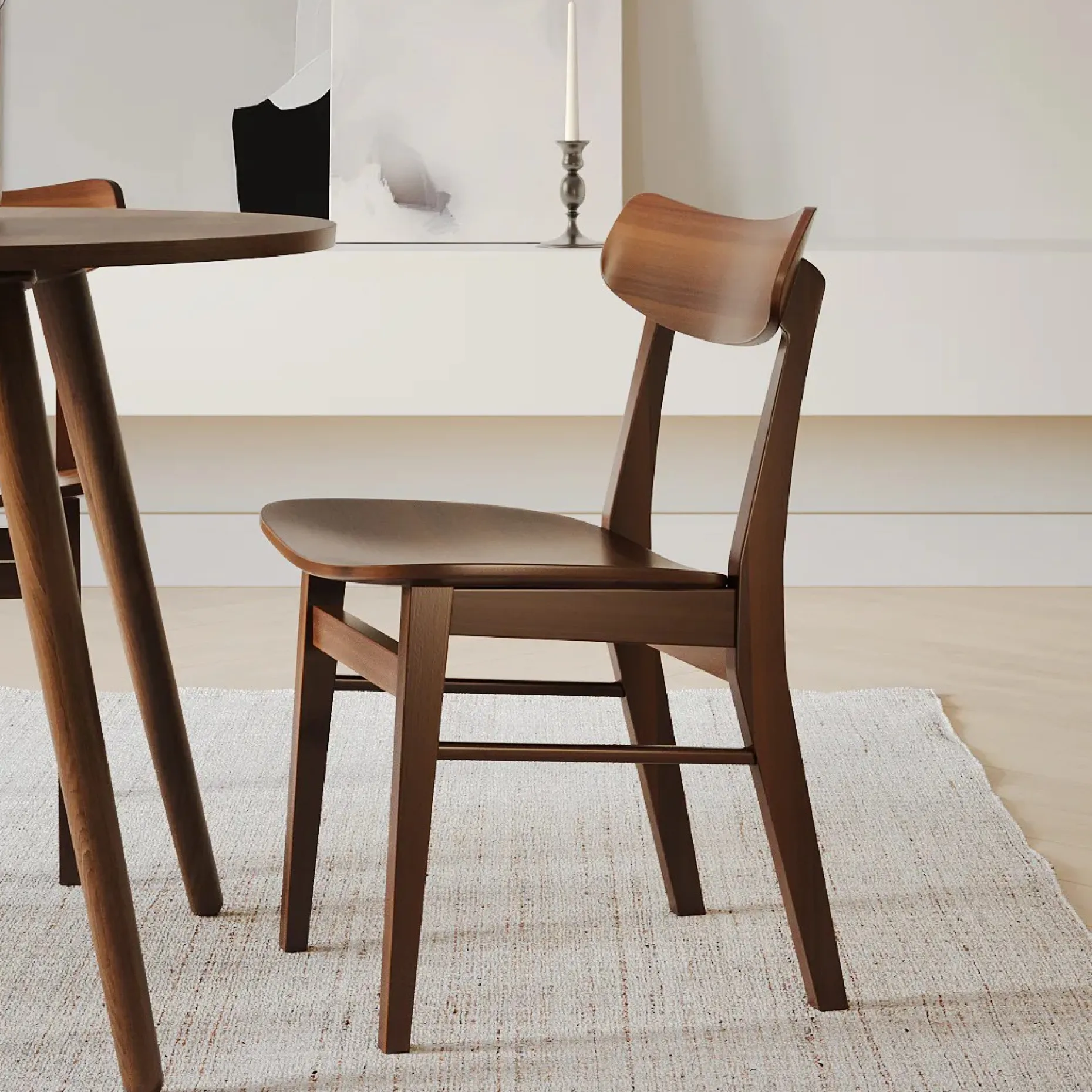 Ecole Dining Chair - Walnut