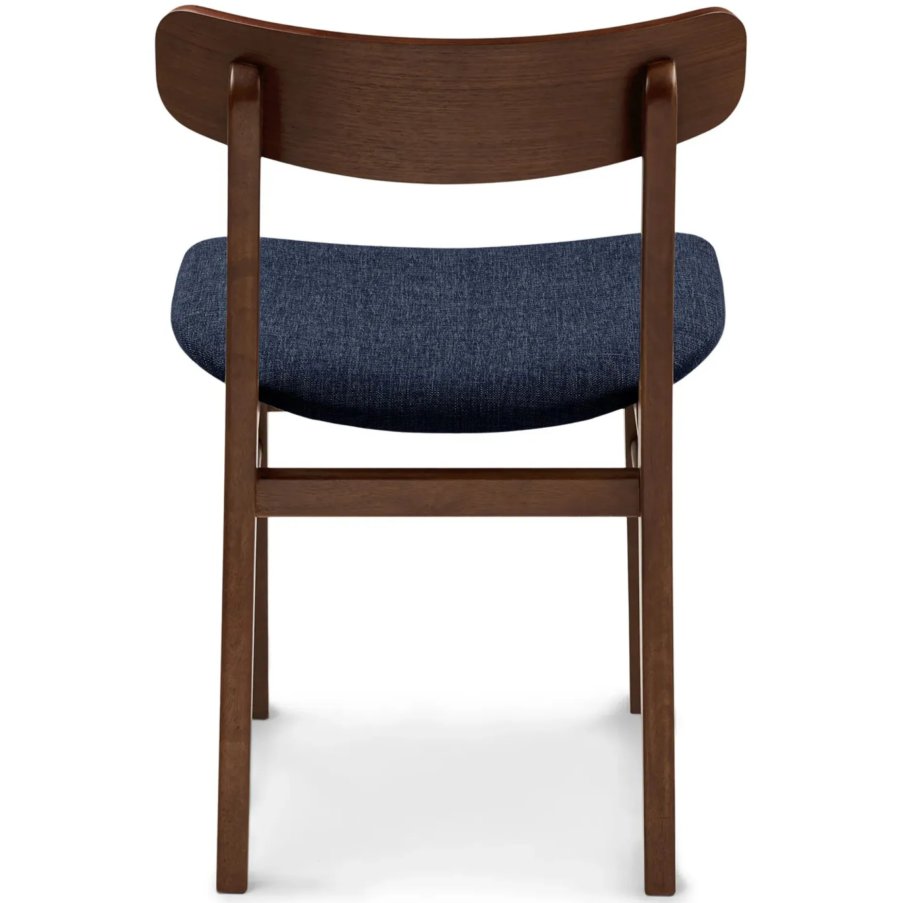 Ecole Dining Chair - Walnut and Seascape Blue