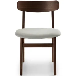 Ecole Dining Chair - Walnut and Welsh Gray