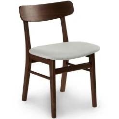 Ecole Dining Chair - Walnut and Welsh Gray