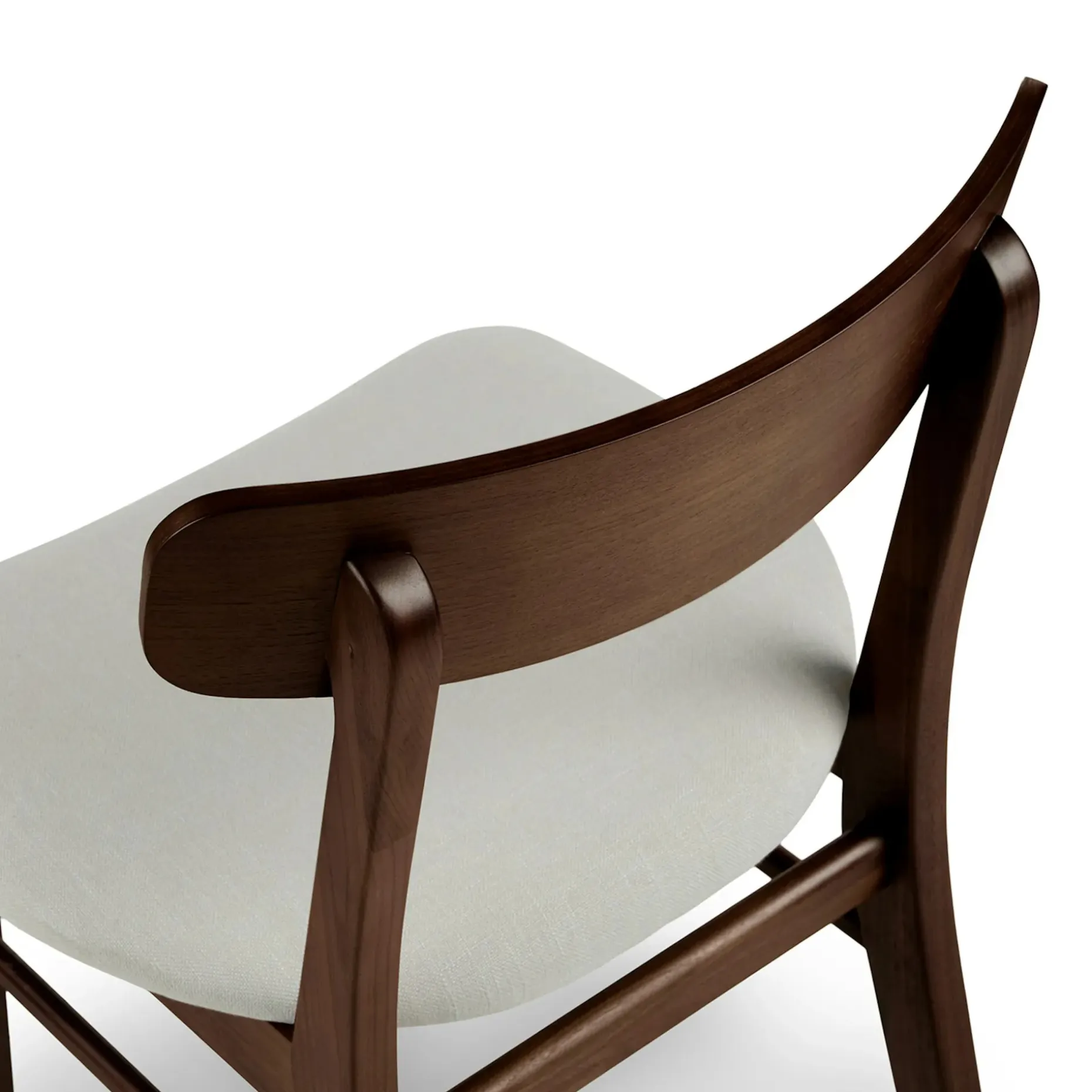 Ecole Dining Chair - Walnut and Welsh Gray