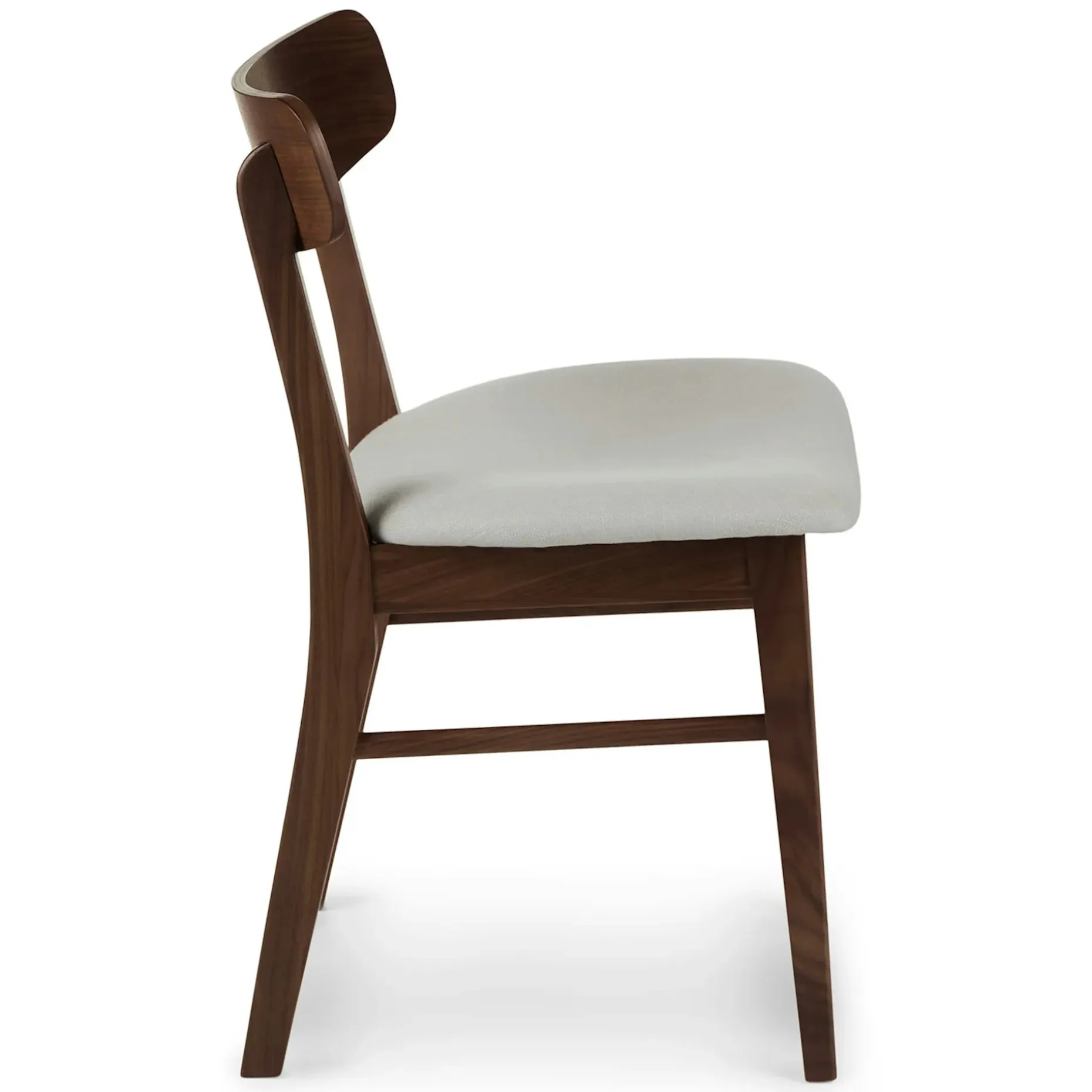 Ecole Dining Chair - Walnut and Welsh Gray