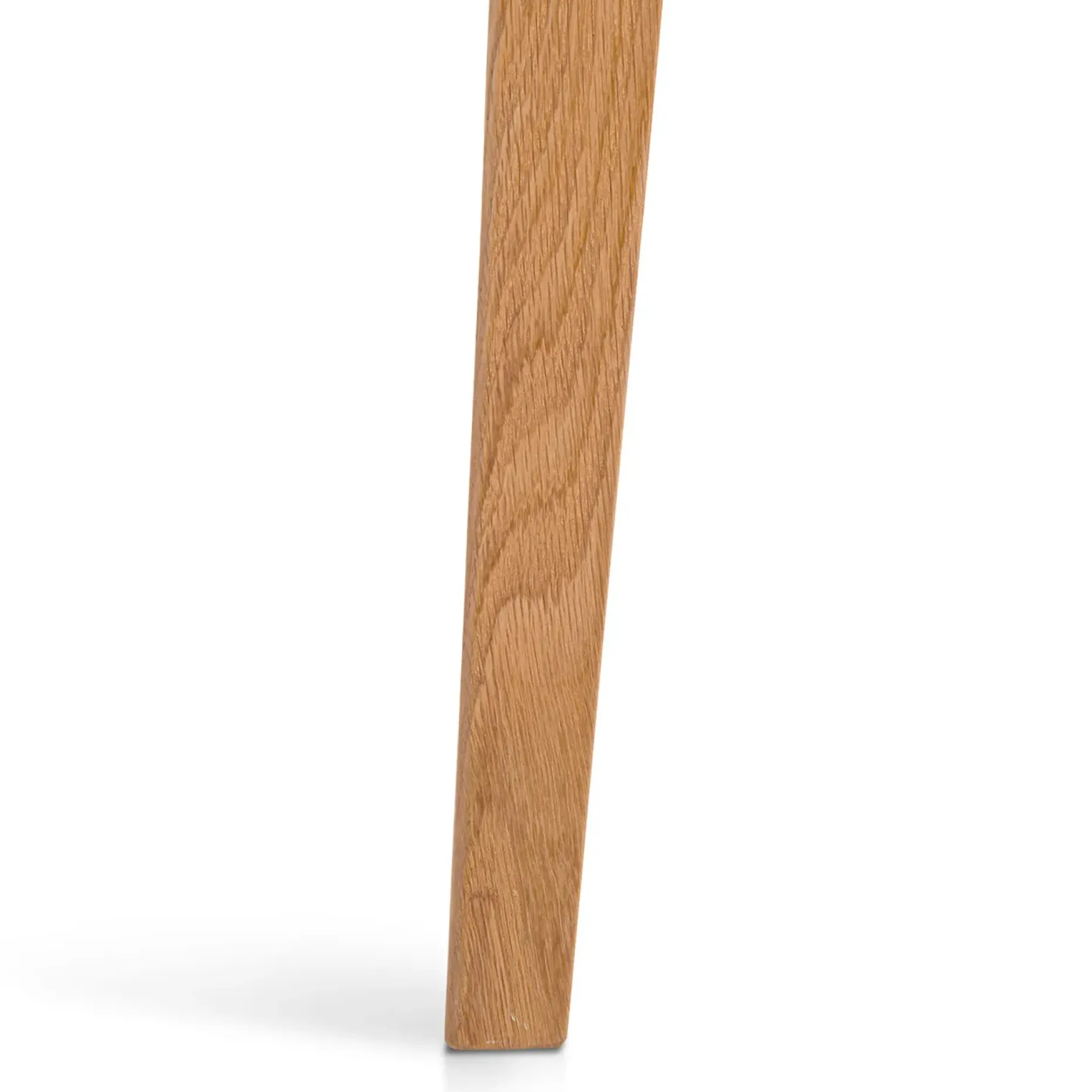 Ecole Leather Dining Chair - Oak and Toscana Tan