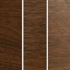 Ecole Leather Dining Chair - Walnut and Black