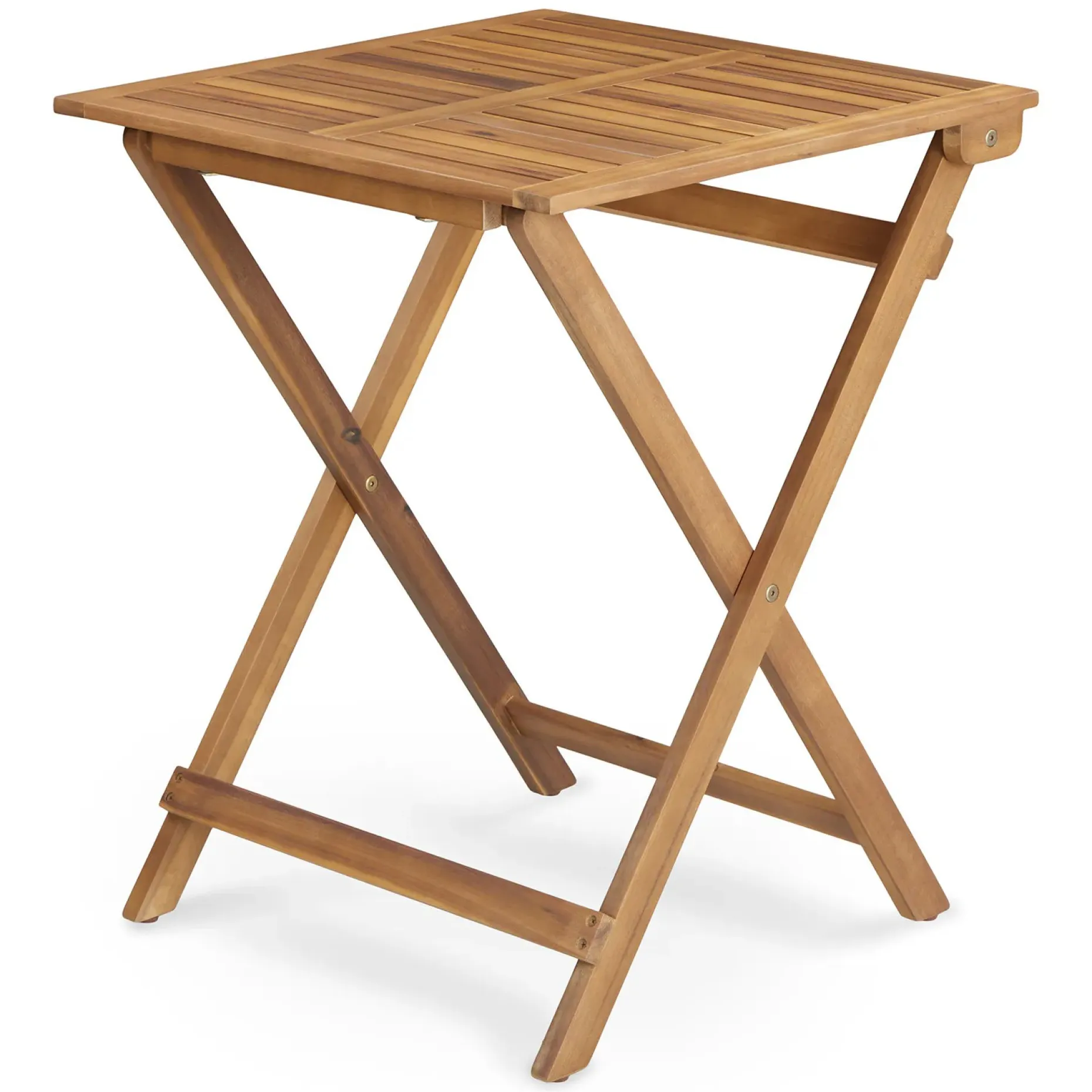Elanora Outdoor Folding Cafe Table - Light Acacia