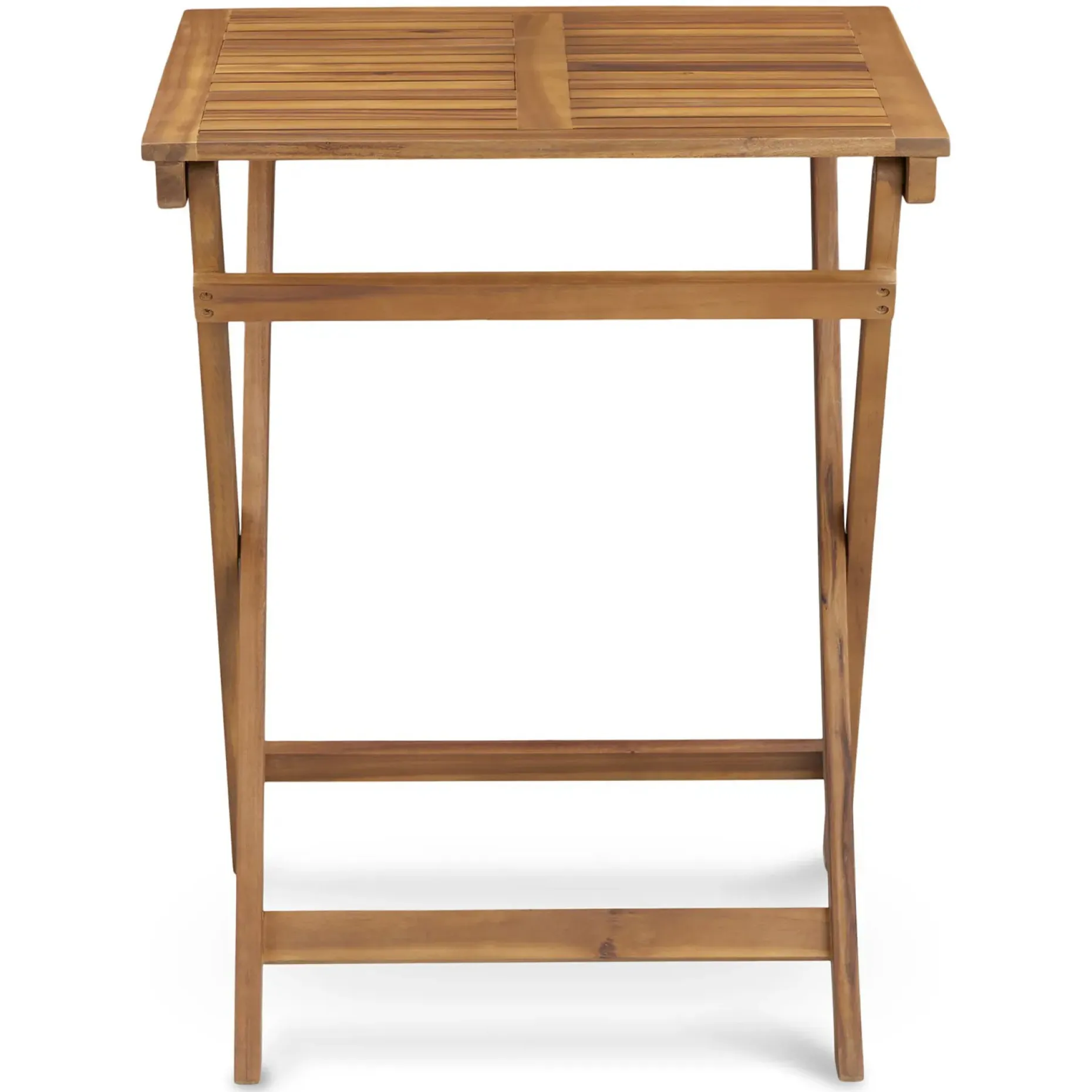 Elanora Outdoor Folding Cafe Table - Light Acacia
