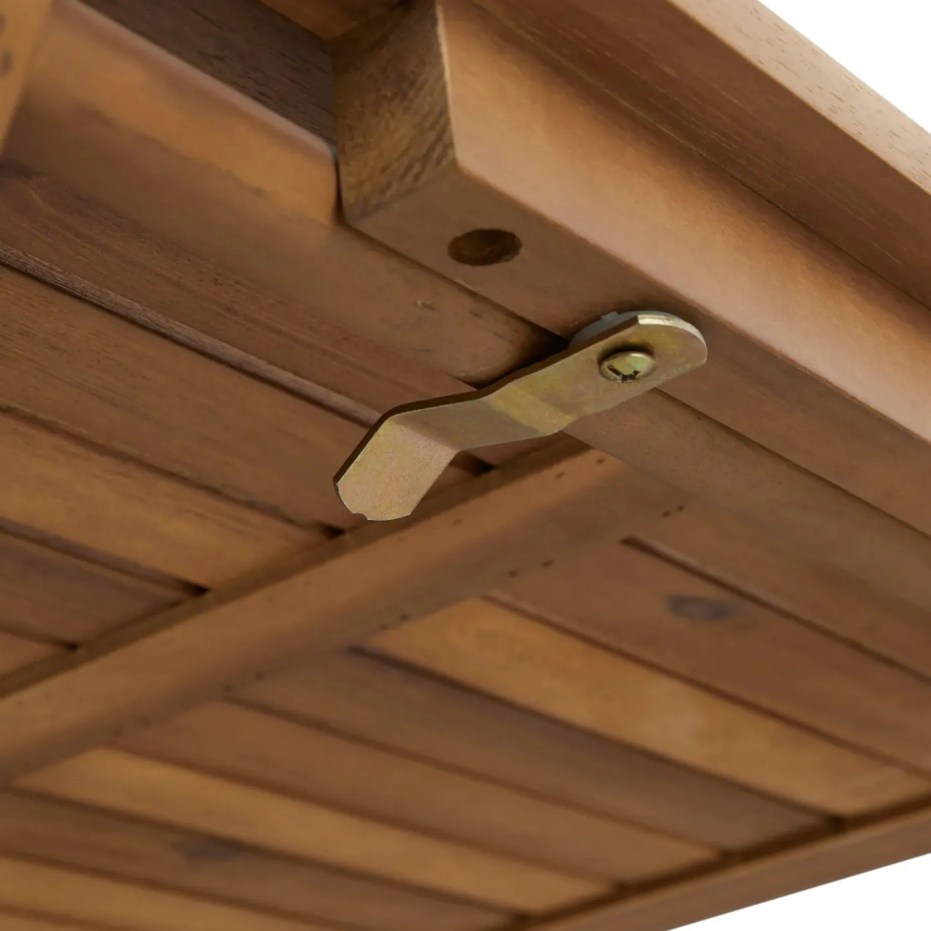 Elanora Outdoor Folding Cafe Table - Light Acacia
