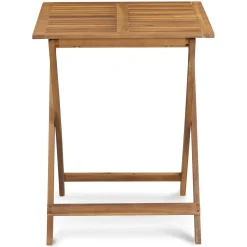 Elanora Outdoor Folding Cafe Table - Light Acacia