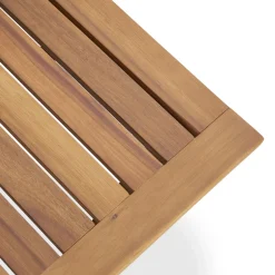 Elanora Outdoor Folding Cafe Table - Light Acacia
