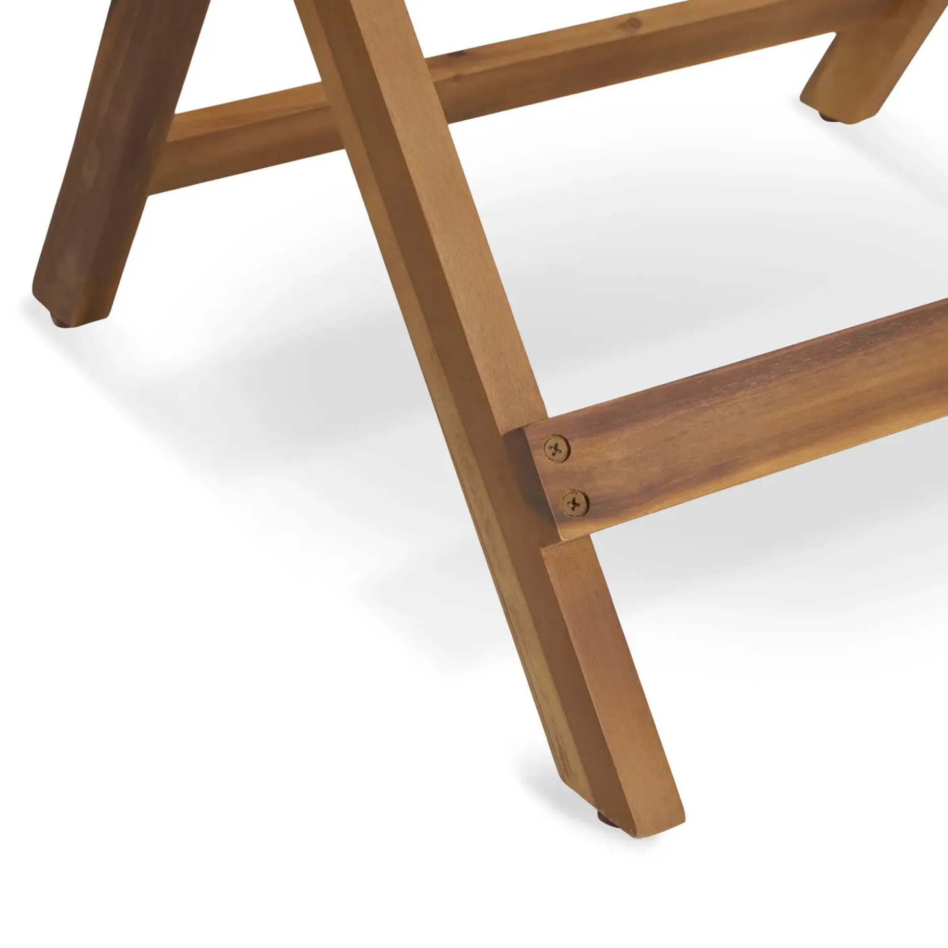 Elanora Outdoor Folding Cafe Table - Light Acacia