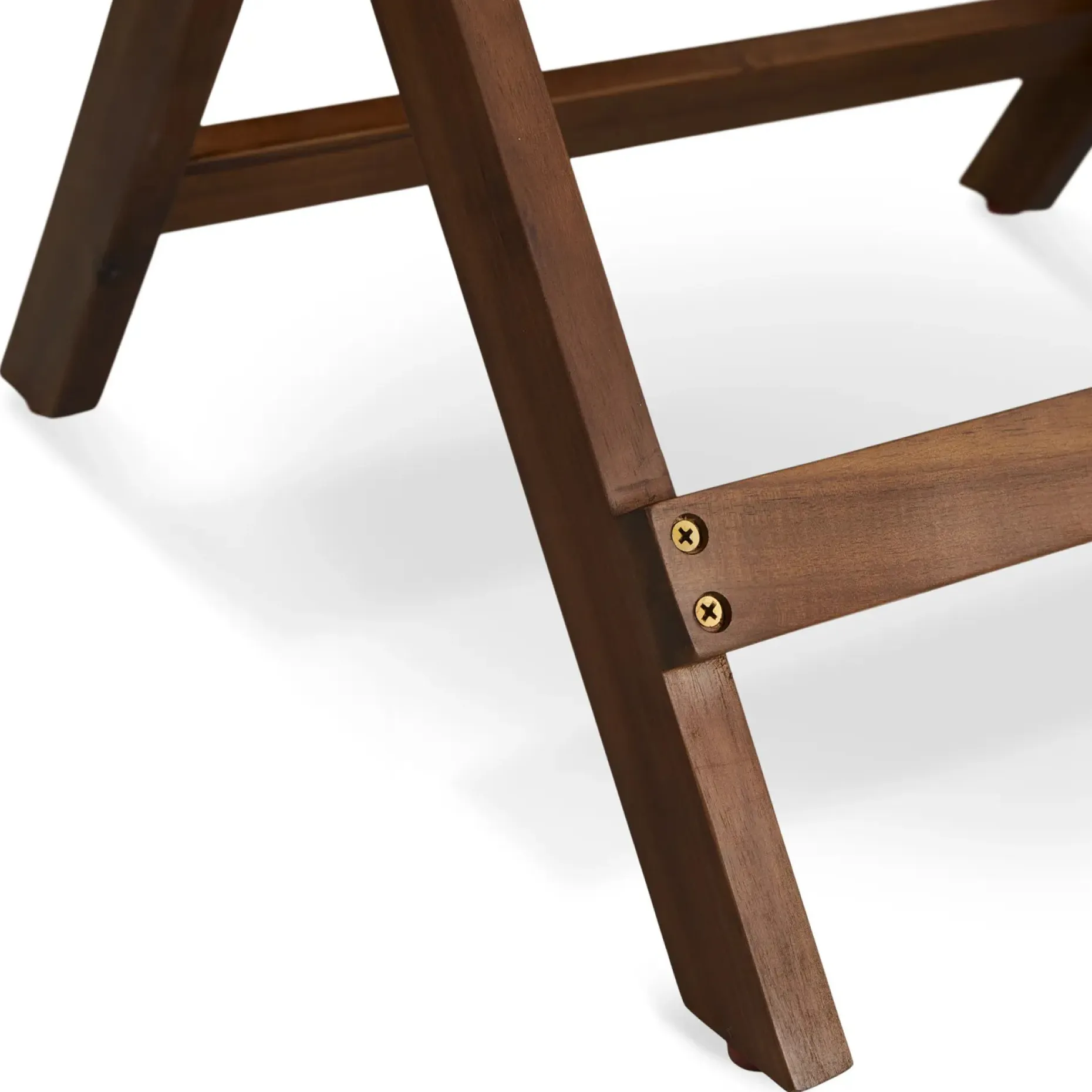 Elanora Outdoor Folding Cafe Table - Dark Acacia