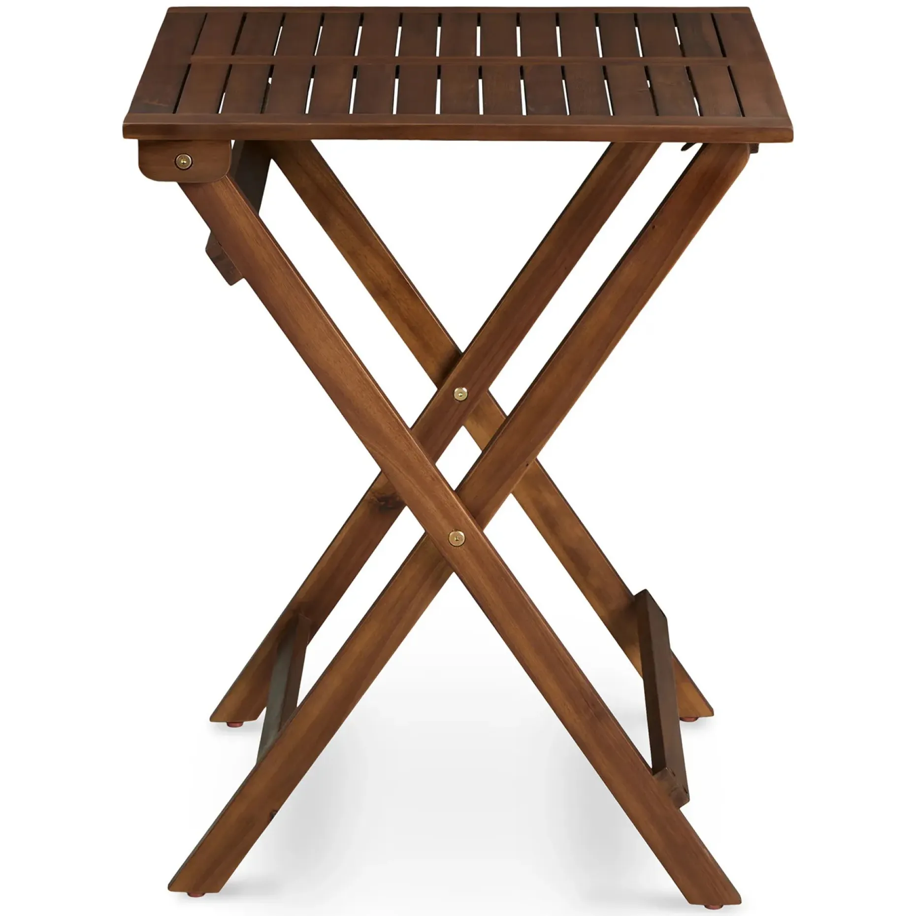 Elanora Outdoor Folding Cafe Table - Dark Acacia