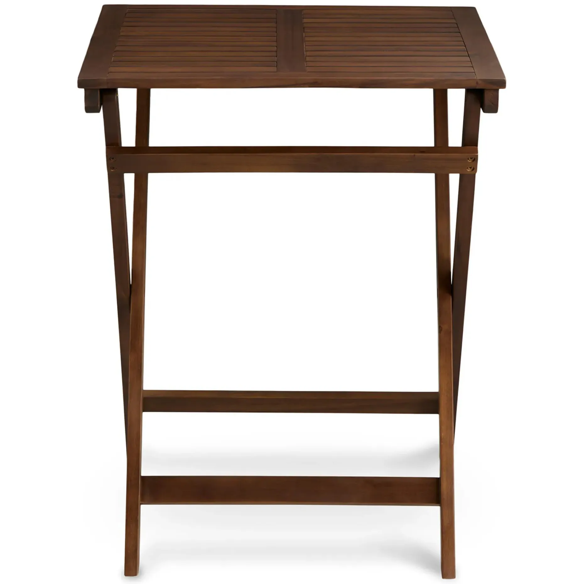 Elanora Outdoor Folding Cafe Table - Dark Acacia