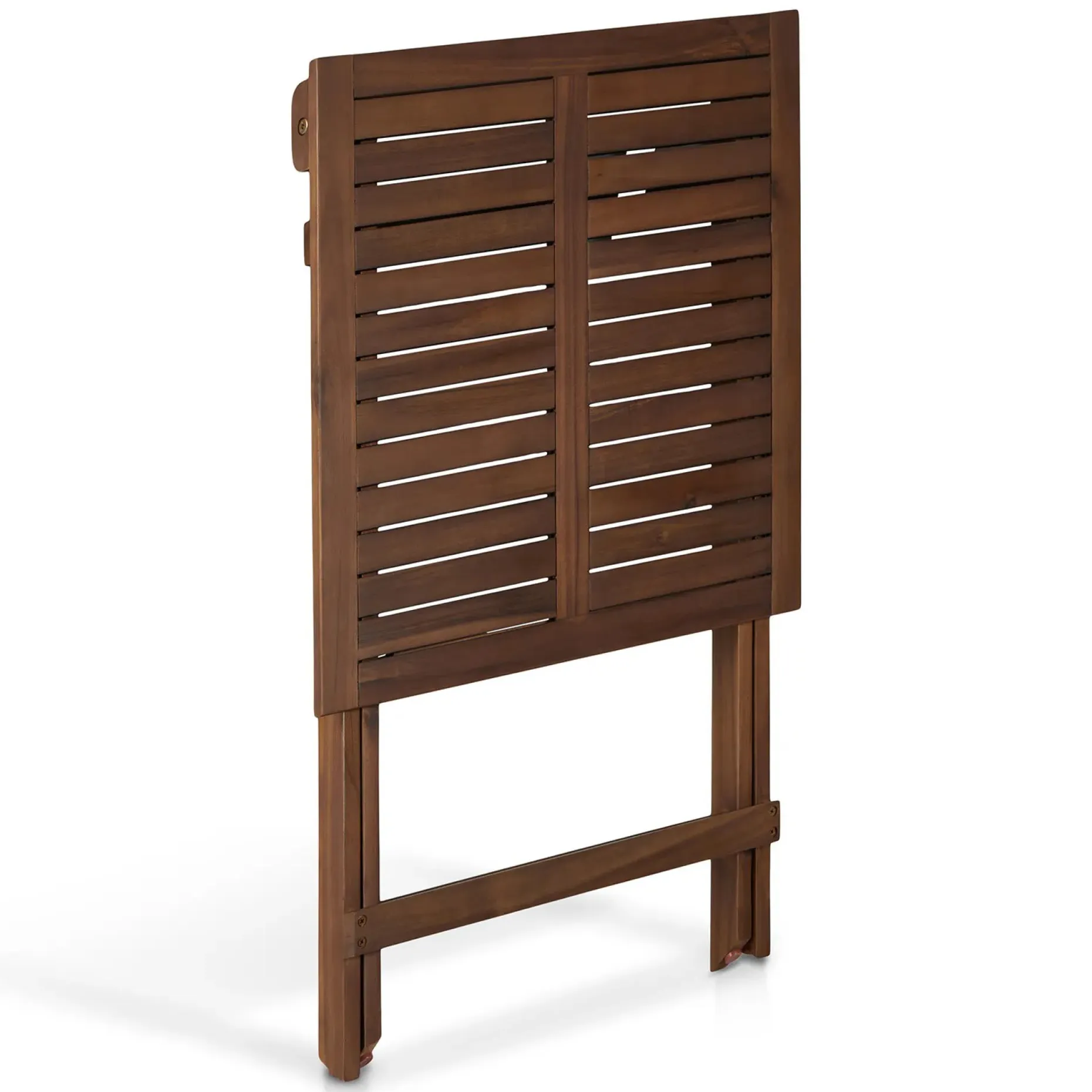 Elanora Outdoor Folding Cafe Table - Dark Acacia