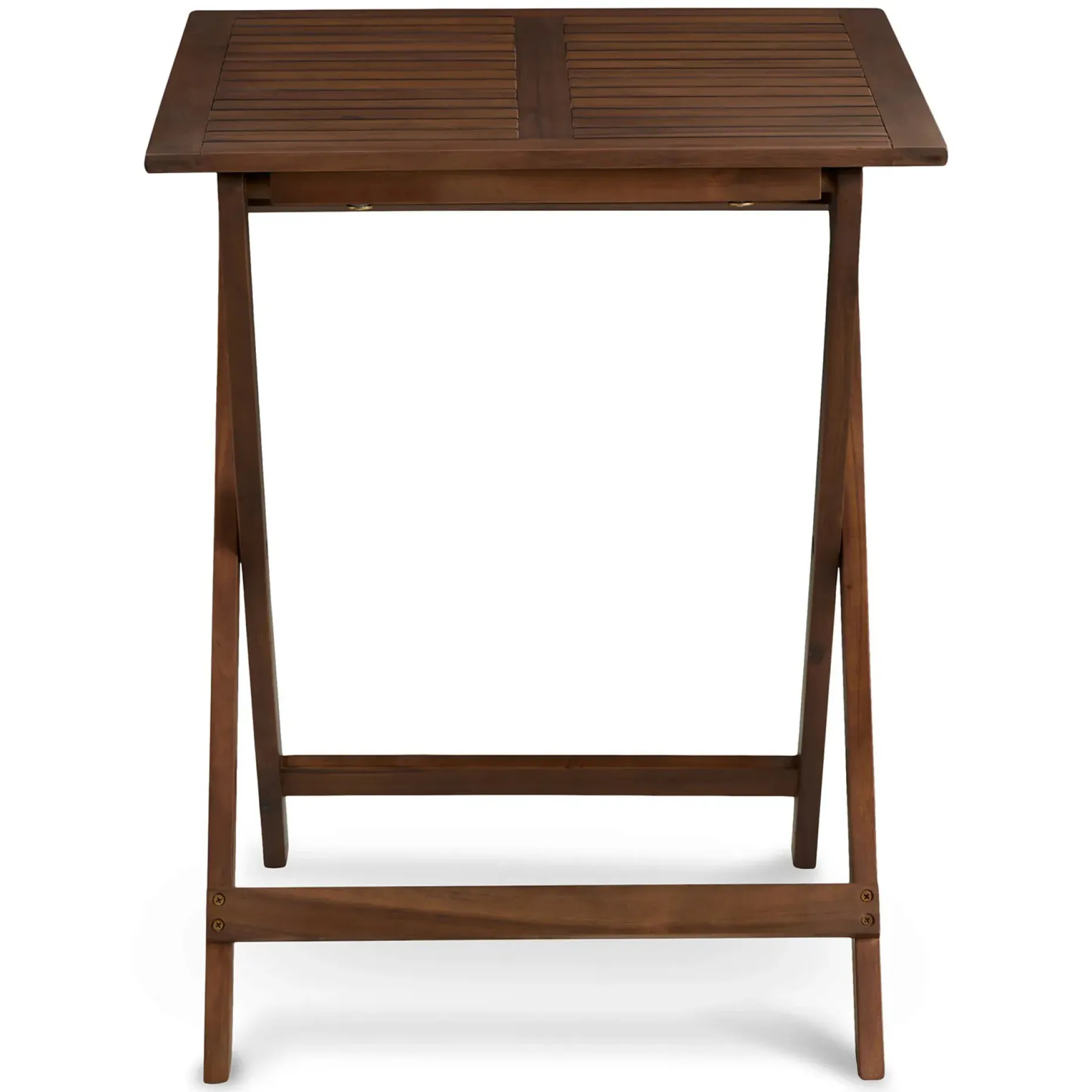 Elanora Outdoor Folding Cafe Table - Dark Acacia