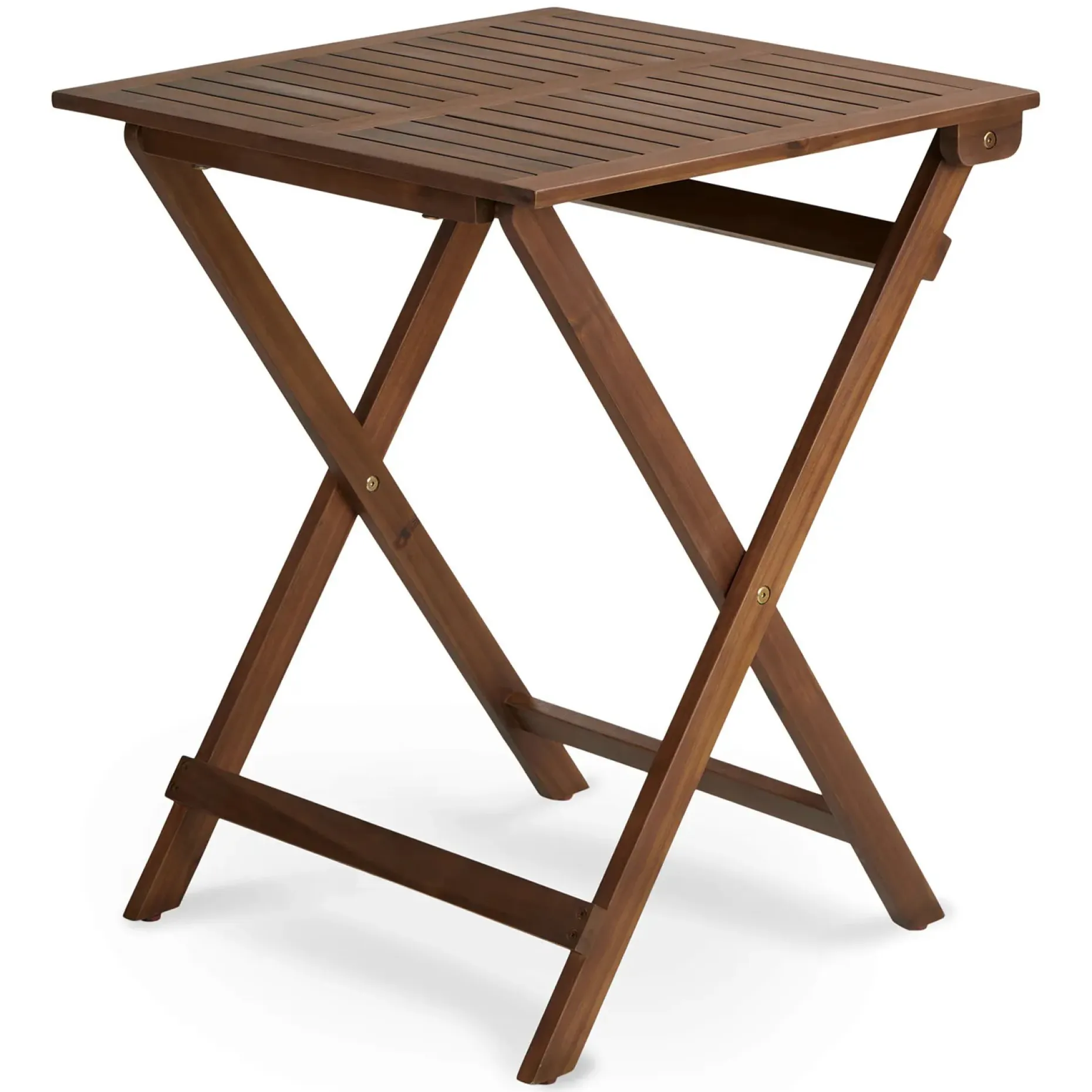 Elanora Outdoor Folding Cafe Table - Dark Acacia