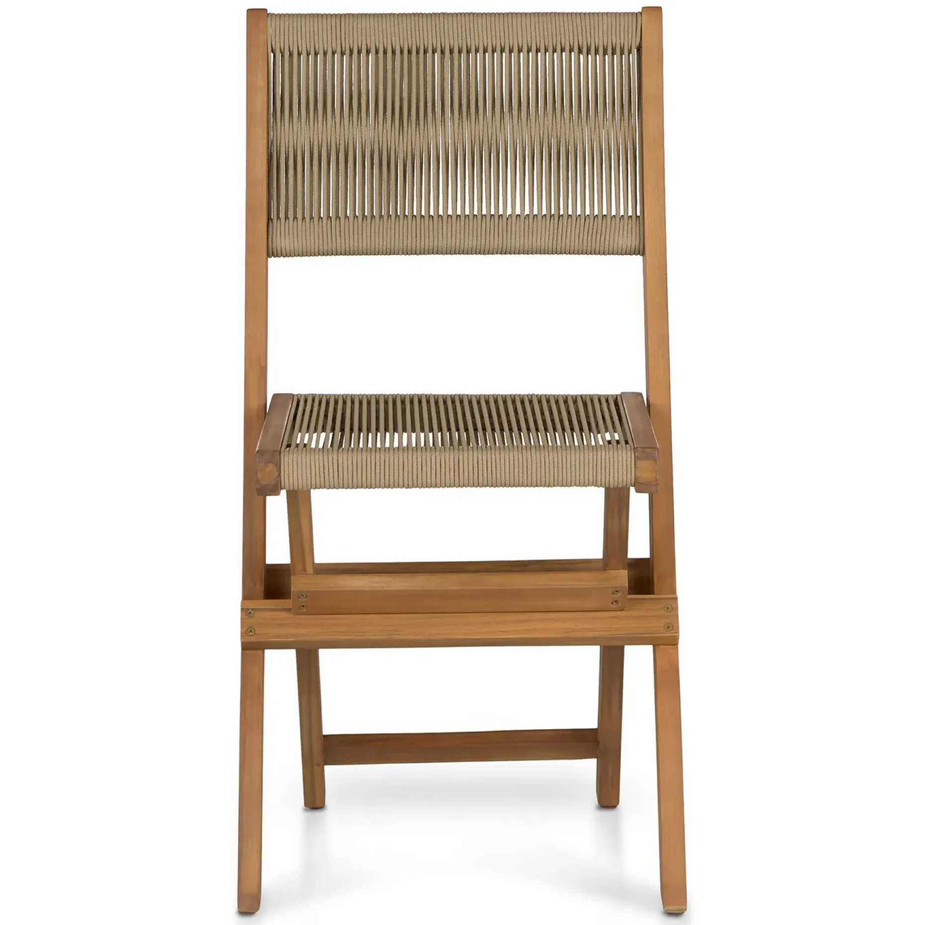 Elanora Outdoor Folding Dining Chair - Light Acacia