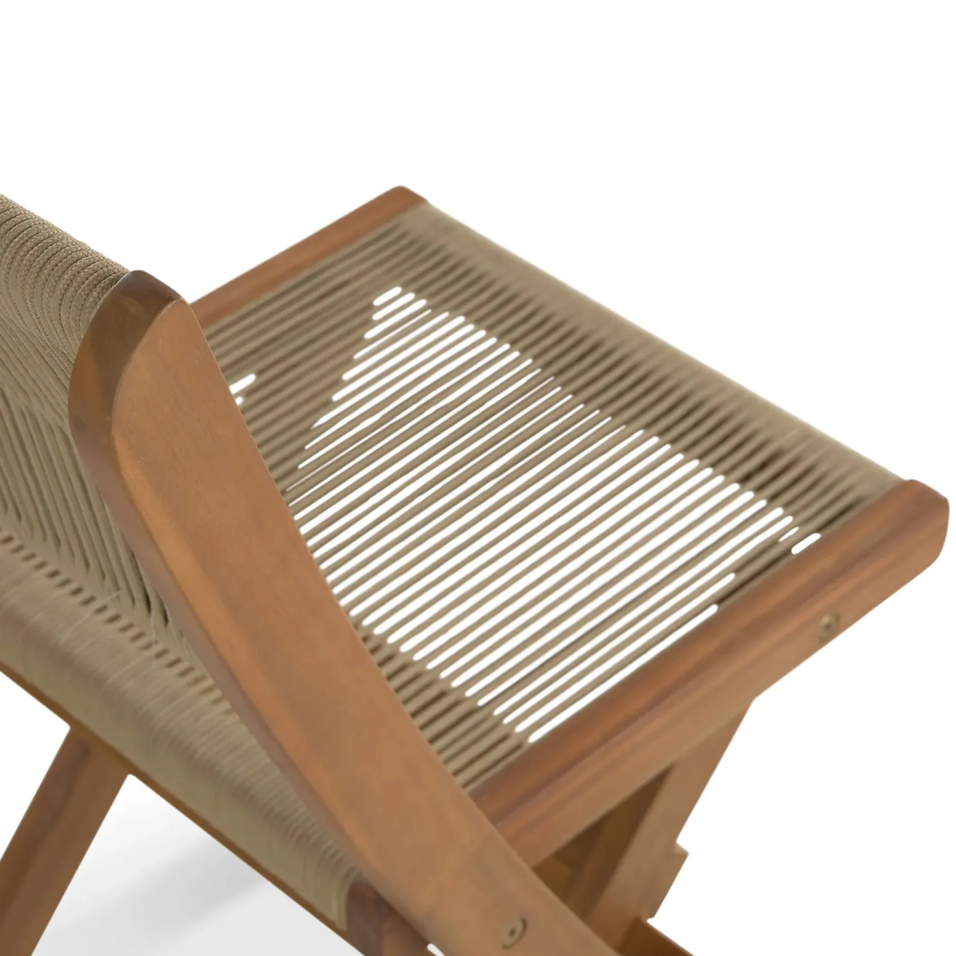 Elanora Outdoor Folding Dining Chair - Light Acacia
