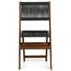 Elanora Outdoor Folding Dining Chair - Dark Acacia