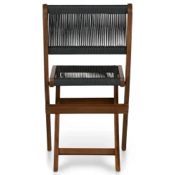 Elanora Outdoor Folding Dining Chair - Dark Acacia