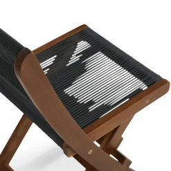 Elanora Outdoor Folding Dining Chair - Dark Acacia