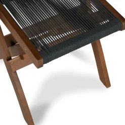 Elanora Outdoor Folding Dining Chair - Dark Acacia