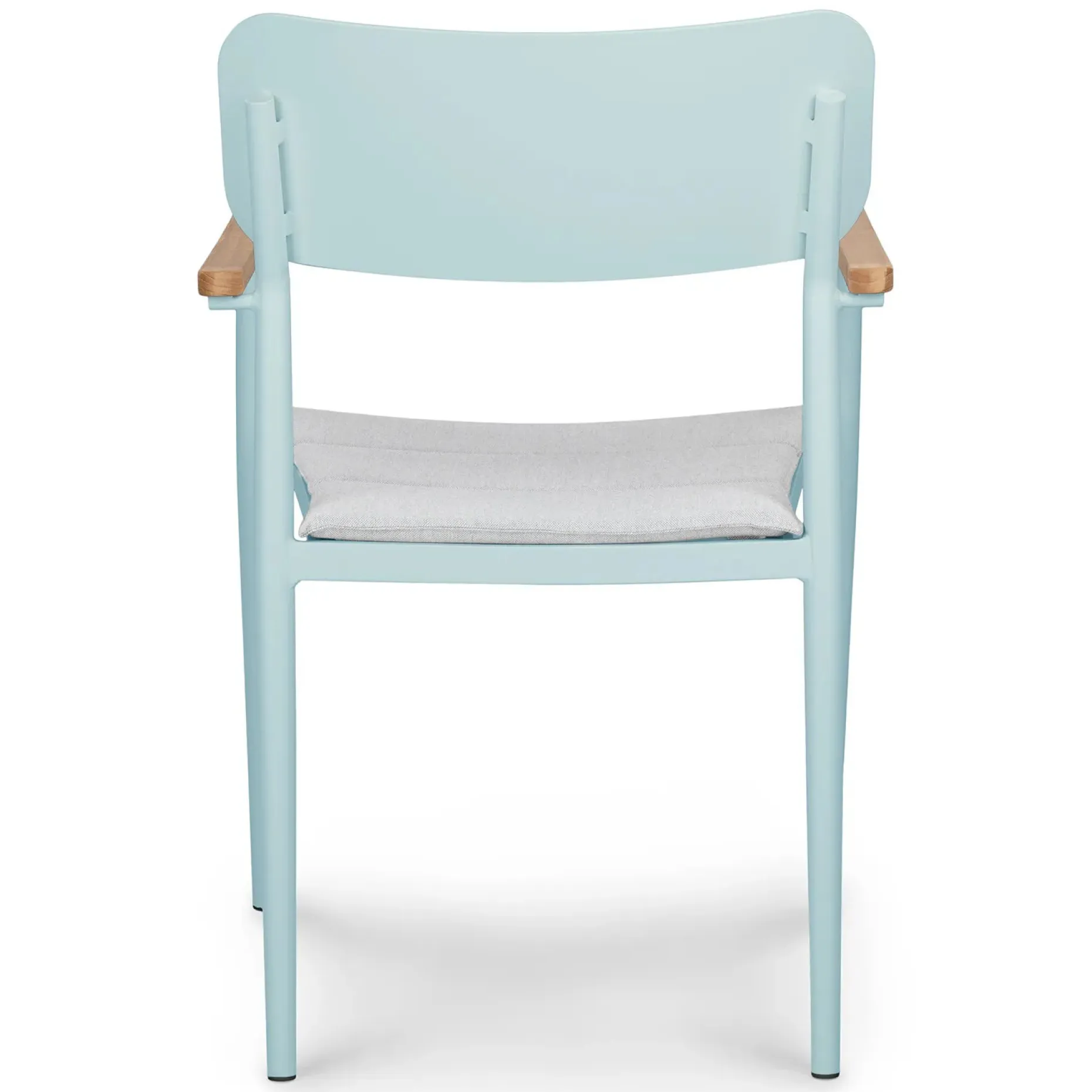 Elan Outdoor Stackable Dining Chair - Turquoise