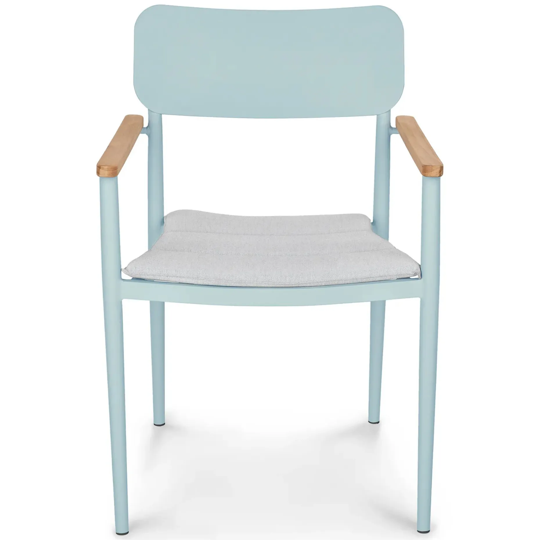 Elan Outdoor Stackable Dining Chair - Turquoise