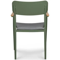 Elan Outdoor Stackable Dining Chair - Green