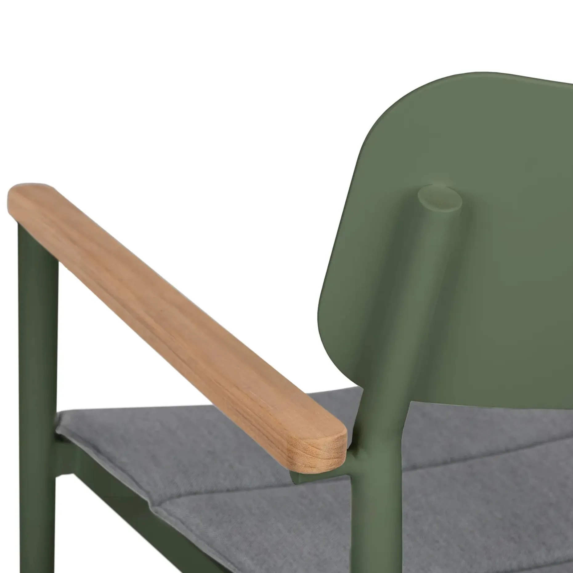 Elan Outdoor Stackable Dining Chair - Green