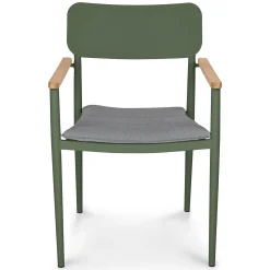 Elan Outdoor Stackable Dining Chair - Green