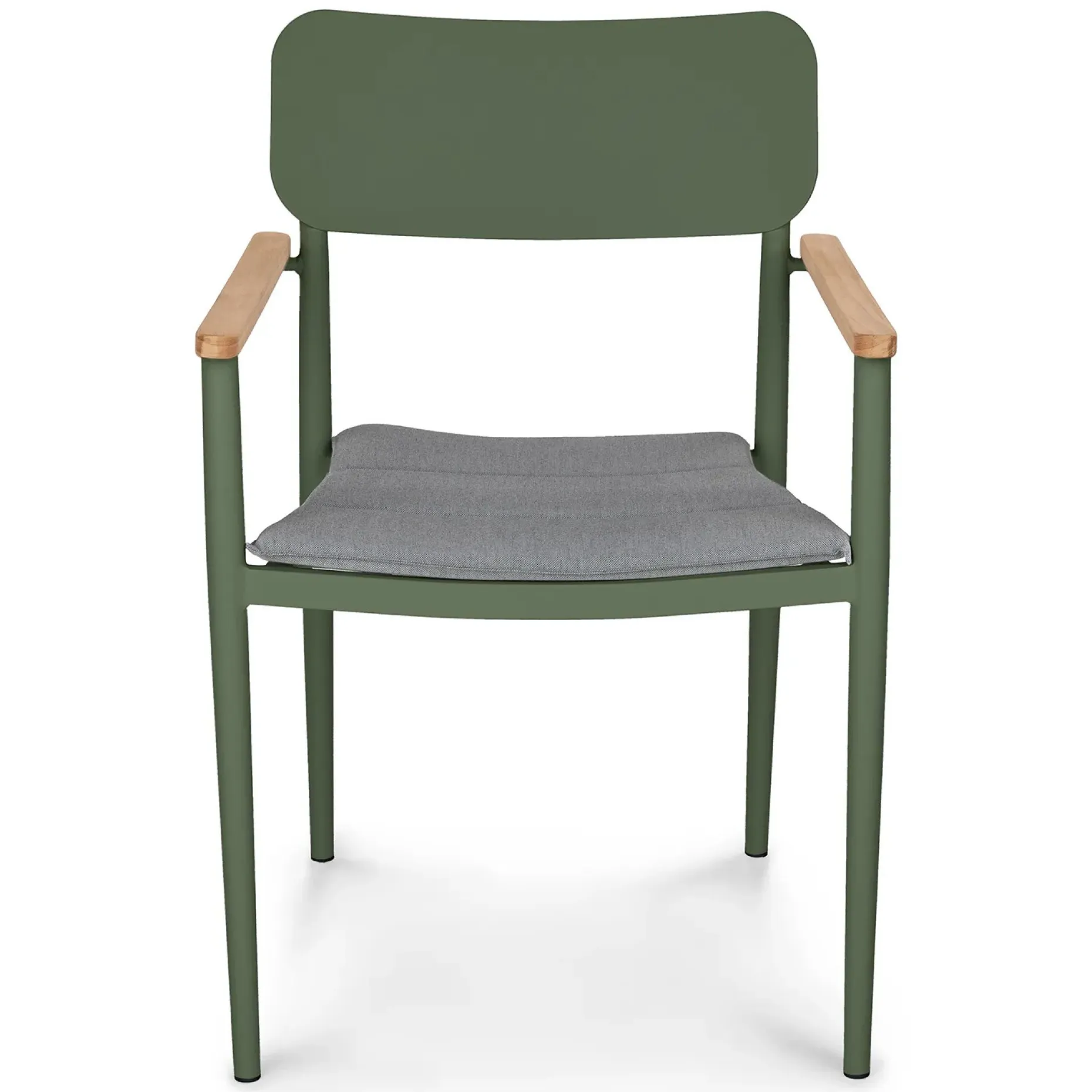 Elan Outdoor Stackable Dining Chair - Green
