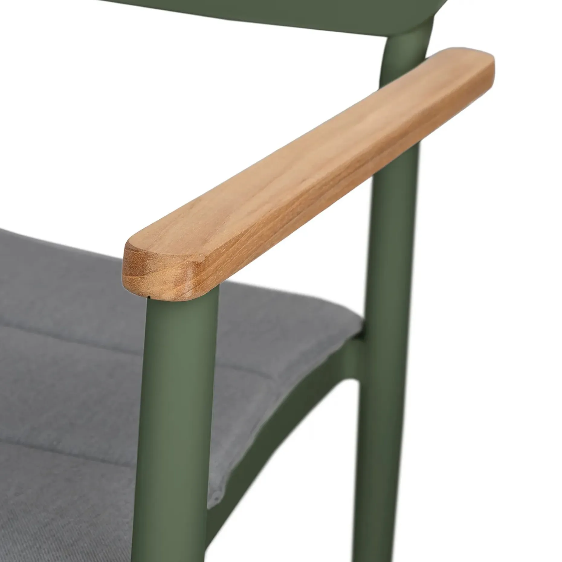 Elan Outdoor Stackable Dining Chair - Green