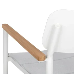 Elan Outdoor Stackable Dining Chair - White